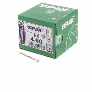 Spaanpl schr vz pk 4.0x60 poz (100) spax