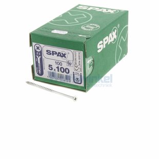 Spaanpl schr vz pk 5.0x100 poz (100)spax