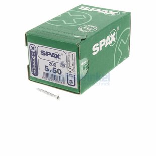 Spaanpl schr vz pk 5.0x50 poz (200) spax