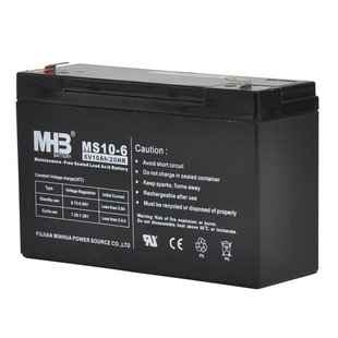 Gallagher 6V 10Ah Batterij voor S40/S40L schrikdraadapparaten - Betrouwbare batterij