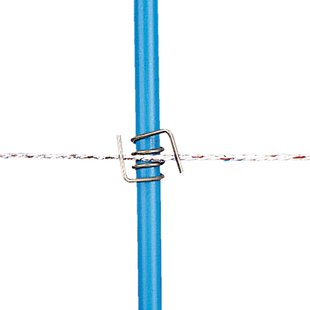 Gallagher Verstelbaar RVS veertje kunststofpaal ø13mm (10) - Flexibele draadgeleiding