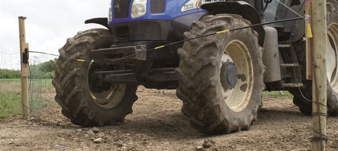 Gallagher Stroomgeleidende doorrijhek 3,7 meter - Eenvoudig doorgangssysteem