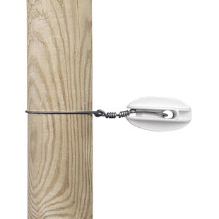 Gallagher Hoekisolator S versterkt wit (5) - Extra sterke hoekisolator voor zware omstandigheden