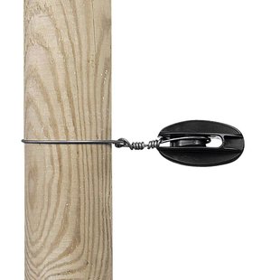 Gallagher Hoekisolator S zwart (100) - Stevige isolatie in hoeken van afrasteringen