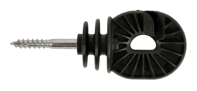 Gallagher Schroef-Ringisolator BS Hout super (100) - Voor robuuste isolatie op houten palen