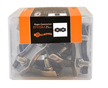 Gallagher Cord Verbinder (25) - Voor het snel verbinden van cord in schrikdraadinstallaties