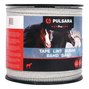 Pulsara Schriklint Pro 200 m 20 mm UV Bestendig Schriklint Met RVS En CU Geleiders