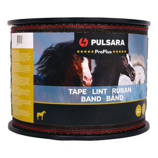 Pulsara Schriklint Pro Plus 200 m 40 mm UV Bestendig Schriklint met RVS En CU Geleiders 0,06 Ohm/m