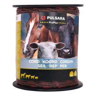 Pulsara Schrikkoord Pro Plus 6mm 400m Terra – Natuurlijke Uitstraling