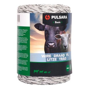 Pulsara Schrikdraad Basic 200m wit – Betaalbare oplossing Voor Afrastering