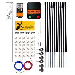 Gallagher Honden en Katten Tuin Kit Schrikdraadset (50cm) - Voor bescherming van tuin en vijver