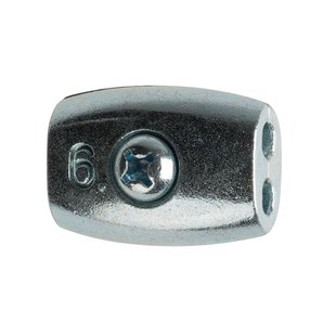 Pulsara Koordverbinder Verzinkt 4–6  Mm 10 Stuks