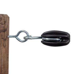 Pulsara S-Isolator Hoek En Spanisolator Voor Houten Palen 30 Stuks