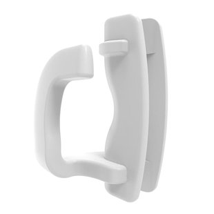 Gallagher Multidraad Paal Isolator Wit (20) - Betrouwbare isolatie op multidraad palen