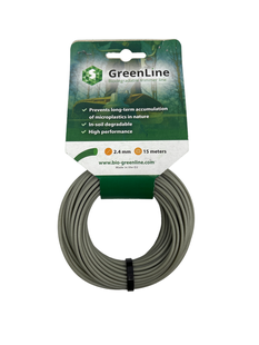 Greenline biologisch maaidraad 2,4mm 15m