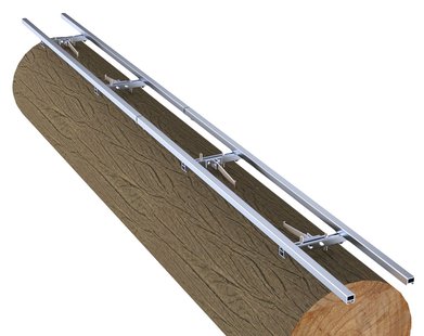 Granberg railsysteem alaskan sawmil