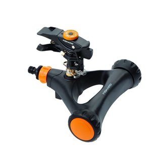 Fiskars sectorsproeier metaal met wielen