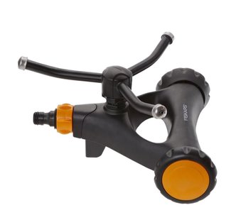 Fiskars cirkelsproeier metaal op wielen