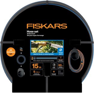 Fiskars Tuinslangset 13 Mm (1/2") 15 M