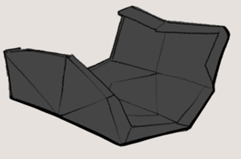 Fiskars plantmat, opvouwbaar