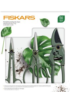 Fiskars Plant Care Complete Snoeiset, 3-Delig