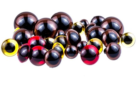 28st kunststof ogen div kleuren &amp; maten