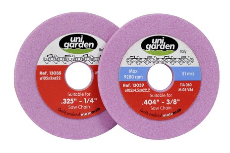 1/4'' &amp; .325' kettingslijpsteen 105x22x3