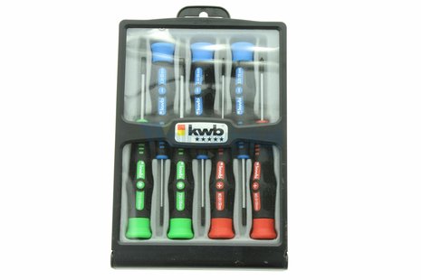 Kwb elektr. schroevendraaier 7-delig