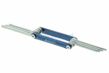 Kwb t-vorm inbussleutel set 7-delig