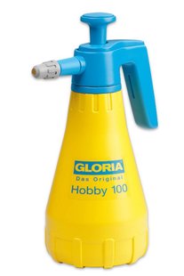 GLORIA Hobby 100 Plantenspuit 1L Drukspuit met Messing Sproeier