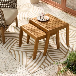 NOUS Garden salontafel Alvor (set van 2)