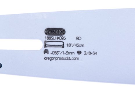 Oregon zaagblad 45cm smal 3/8 1.5 64