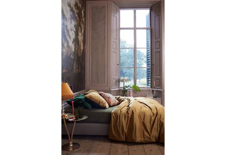 At Home by Beddinghouse Tender Dekbedovertrek Gold | Swiss Sense