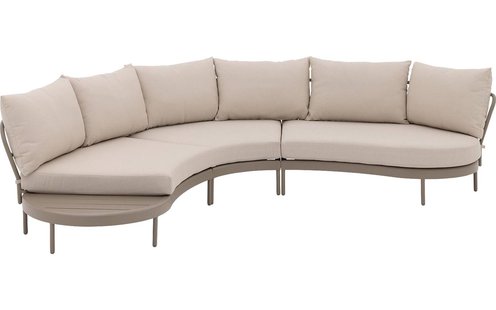 Goossens Tuinmeubel Pien bruin, buitenstof,