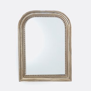 Spiegel in massief mangohout 45x60 cm, Afsan