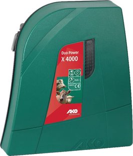 AKO Duo-Power X4000 schrikdraadapparaat – 230V / 12V | 4,5 J laadenergie