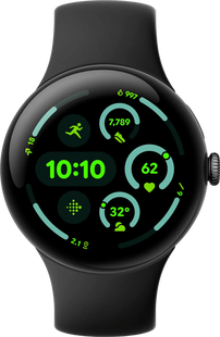 Google Pixel Watch 3 Zwart 45mm