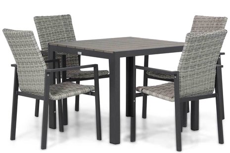 Lifestyle Upton/Young 92 cm dining tuinset 5-delig