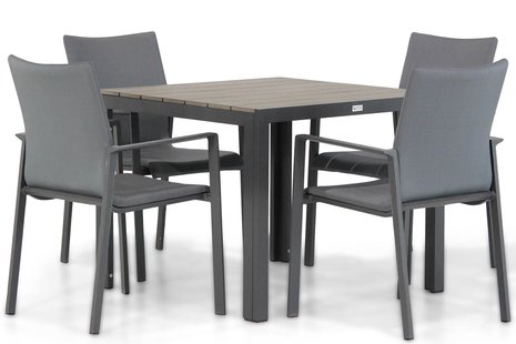 Lifestyle Rome/Young 92 cm dining tuinset 5-delig
