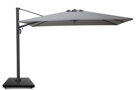 Camello Luna zweefparasol 3.5x2.6m Concrete (excl. voet)