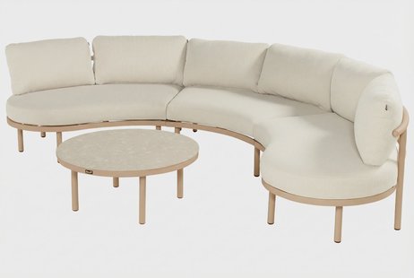 Hartman Palma hoek loungeset 4-delig