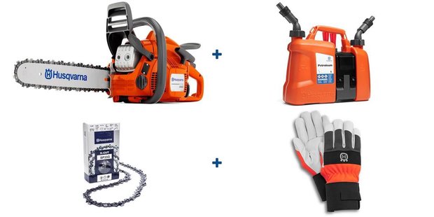 Husqvarna 440e triobrake kettingz. actie