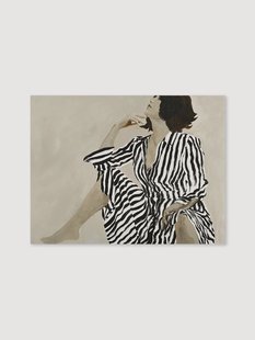 Handbeschilderde canvasprint One of a Kind