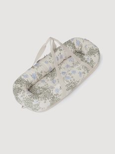 Katoenen babynestje Plumbago