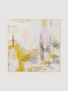 Handgeschilderd ingelijst canvas New Age