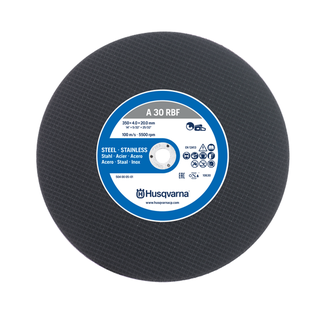 Husqvarna doorslijpschijf 350 staal 25,4