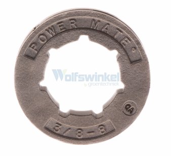 Oregon tandwiel/rim 3/8'' 8-tands (22273) groot gat