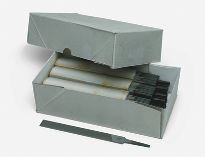 Husqvarna platte vijl 6" 100 stuks