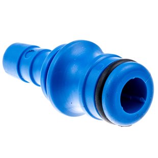 Gardena mannetje met tule voor slang