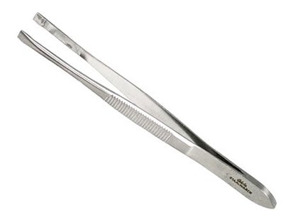A.a.s. epileer pincet recht stainless/sa